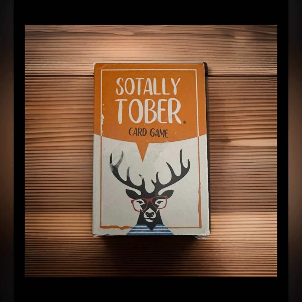 SOTALLY TOBER Card Game (21+ Drinking Game).